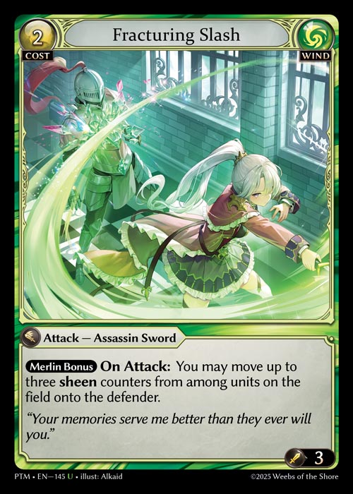 PTM-145 Fracturing Slash (Foil)