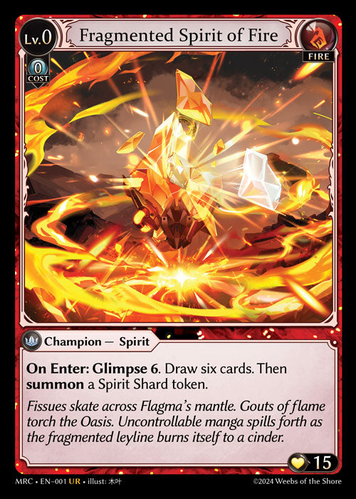 MRC-001 Fragmented Spirit of Fire