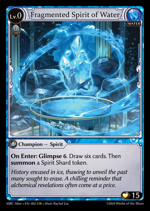 MRC-002 Fragmented Spirit of Water