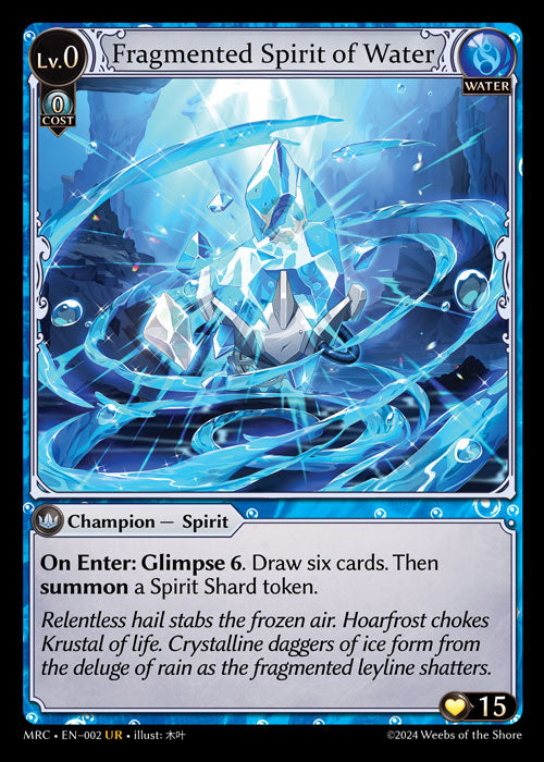 MRC-002 Fragmented Spirit of Water