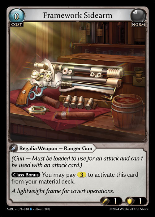 MRC-010 Framework Sidearm
