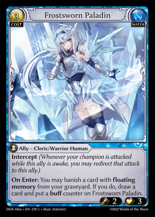 DOA-278 Frostsworn Paladin
