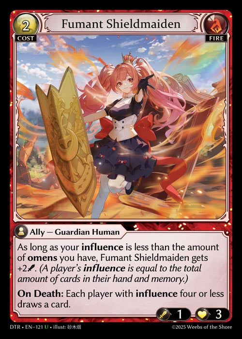 DTR-121 Fumant Shieldmaiden