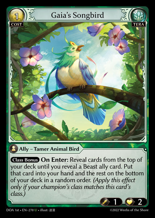DOA1st-270 Gaia's Songbird