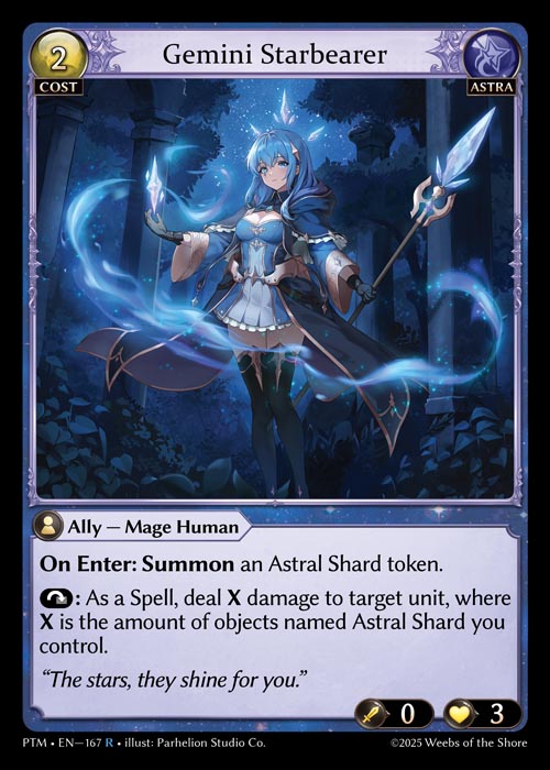 PTM-167 Gemini Starbearer (Foil)