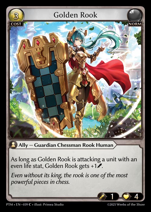 PTM-039 Golden Rook (Foil)