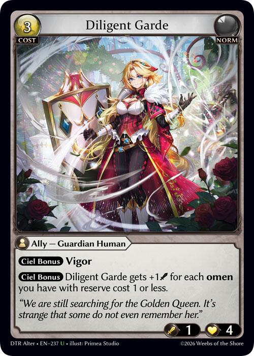 DTR-237 Diligent Garde