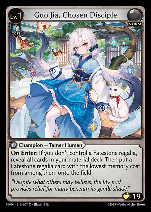 HVN-007 Guo Jia, Chosen Disciple
