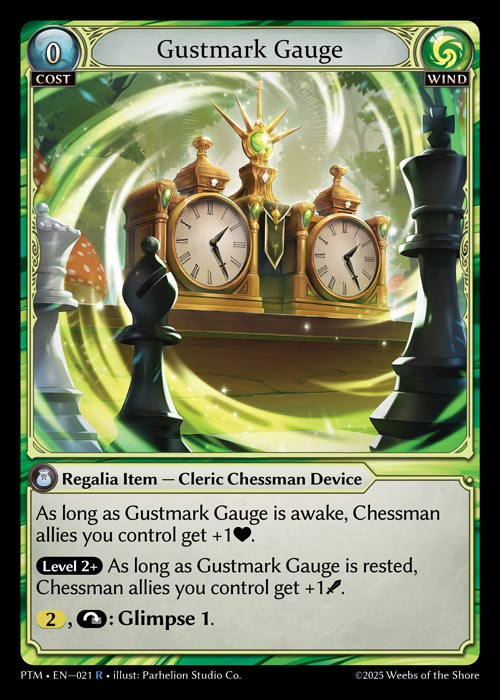 PTM-021 Gustmark Gauge (Foil)