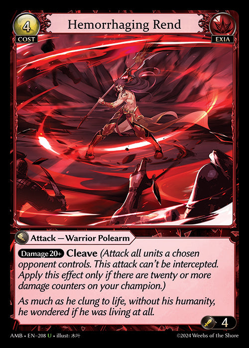 AMB-208 Hemorrhaging Rend
