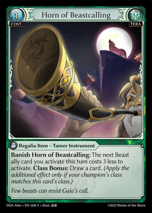 DOA-068 Horn of Beastcalling