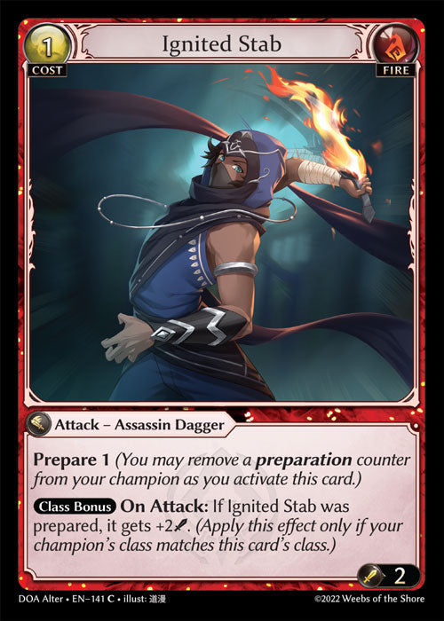 DOA-141 Ignited Stab