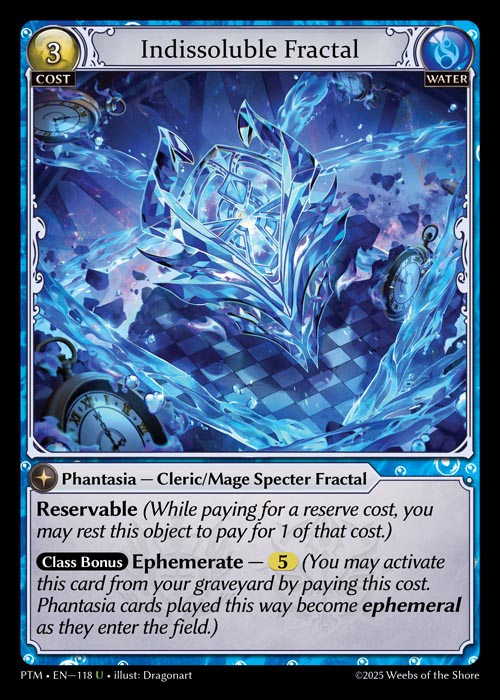 PTM-118 Indissoluble Fractal (Foil)