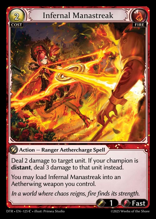 DTR-125 Infernal Manastreak