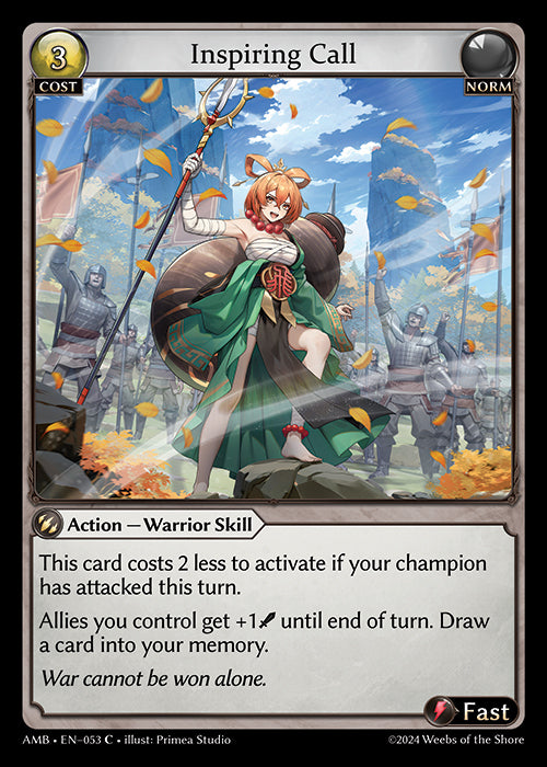 AMB-053 Inspiring Call (FOIL)