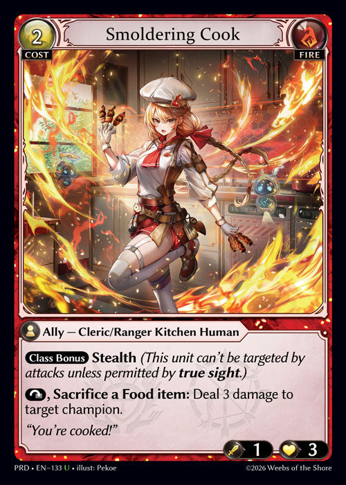 PRD-133 Smoldering Cook