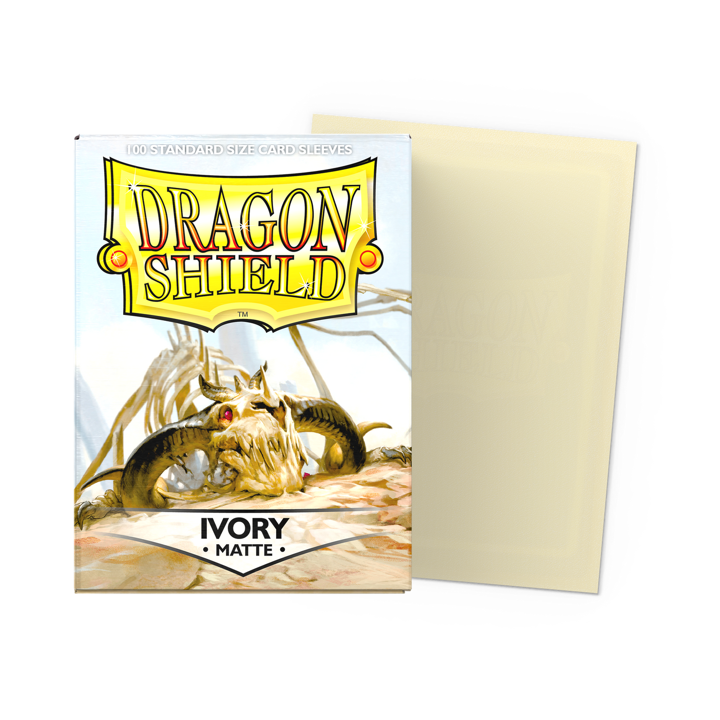 Dragonshield Ivory Matte Sleeves