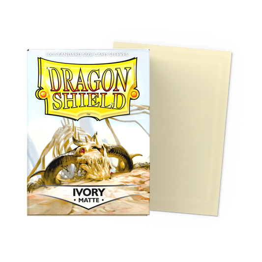 Dragonshield Ivory Matte Sleeves