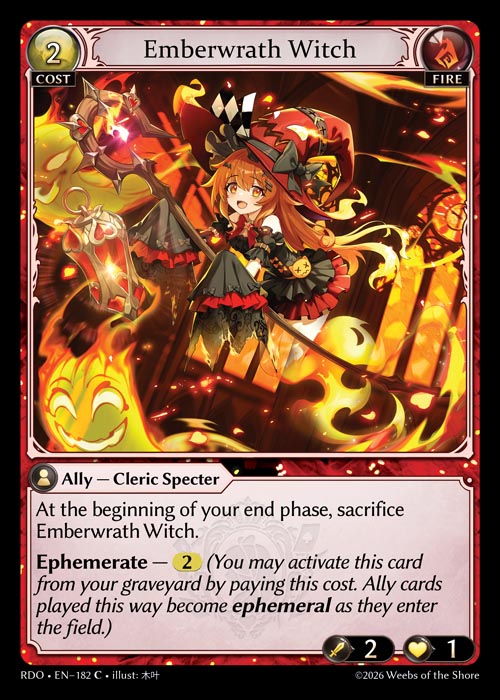 RDO-182 Emberwrath Witch