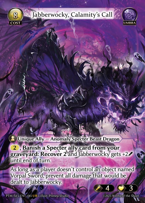 PTM1e-185 Jabberwocky, Calamity's Call (Foil)