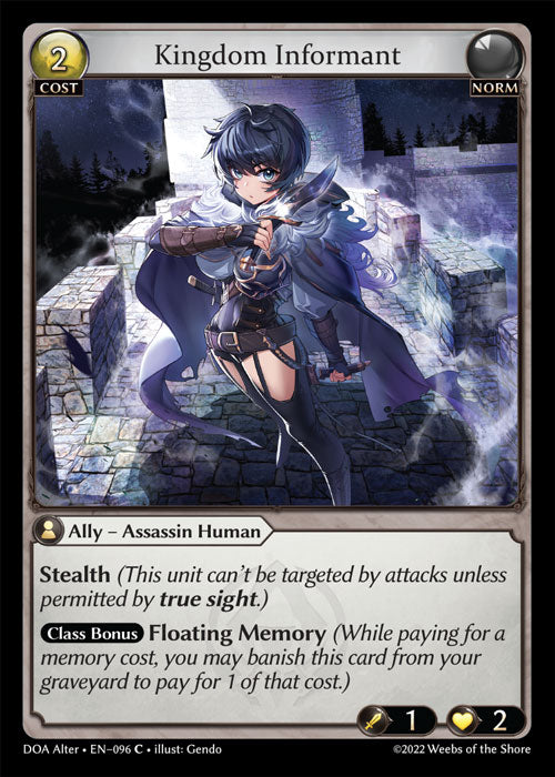 DOA-096 Kingdom Informant