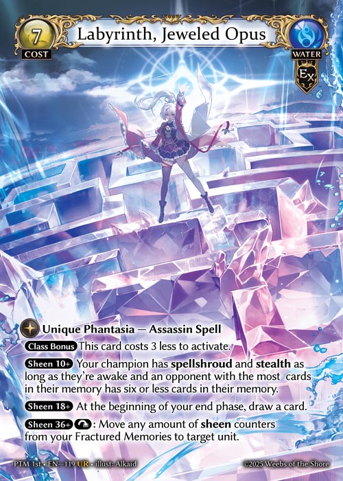 PTM1e-119 Labyrinth, Jeweled Opus (Foil)