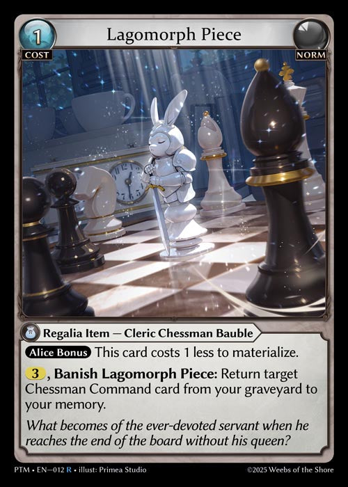PTM-012 Lagomorph Piece (Foil)