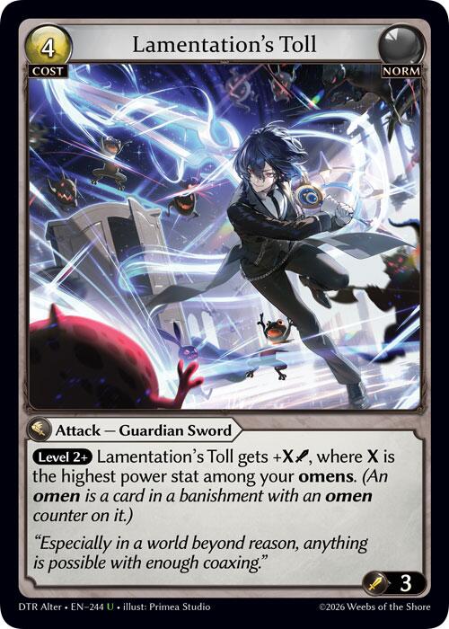 DTR-244 Lamentation's Toll