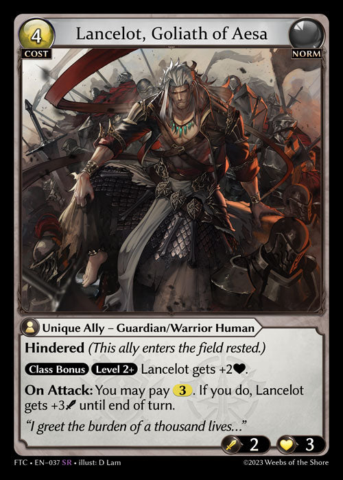 FTC-037 Lancelot, Goliath of Aesa