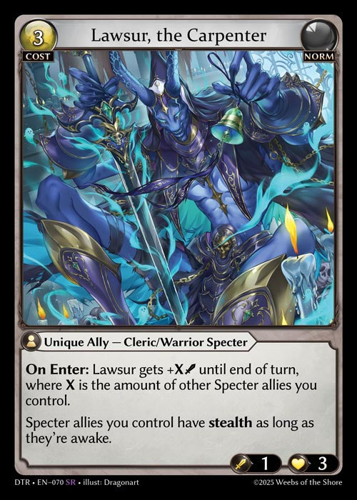 DTR-070 Lawsur, the Carpenter