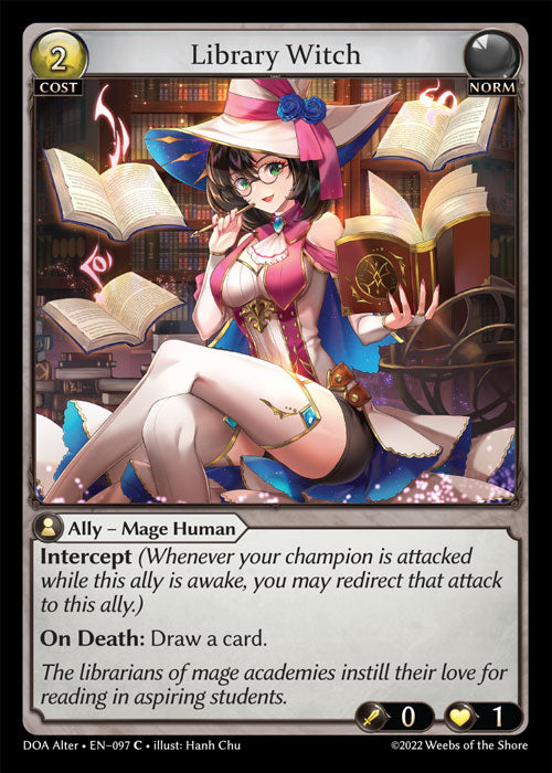 DOA-097 Library Witch
