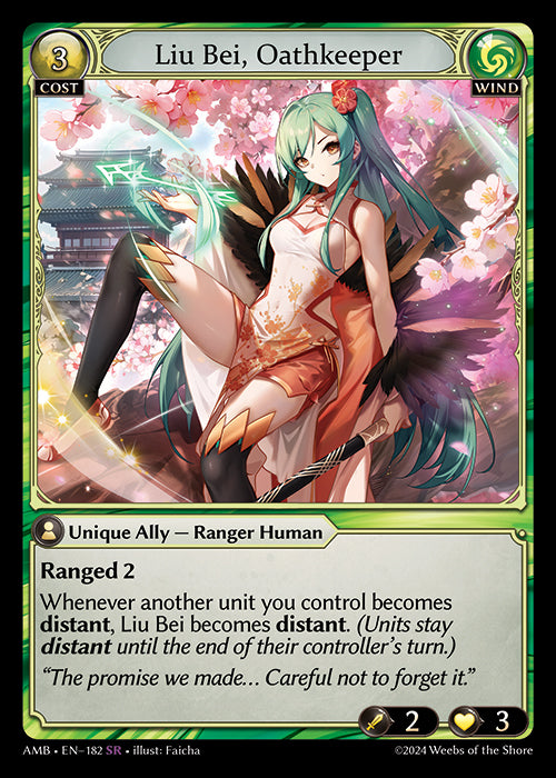 AMB-182 Liu Bei, Oathkeeper