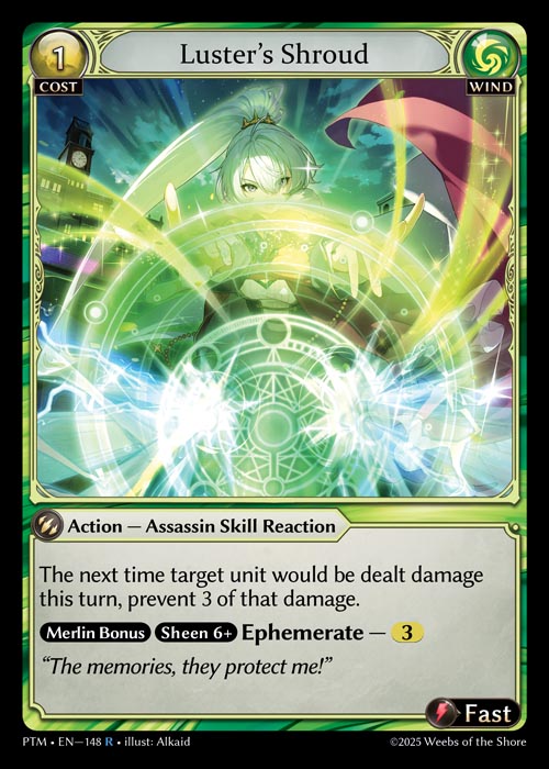 PTM-148 Luster's Shroud (Foil)