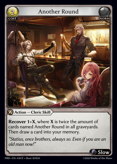 PRD-030 Another Round