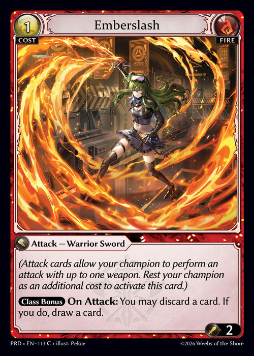 PRD-113 Emberslash