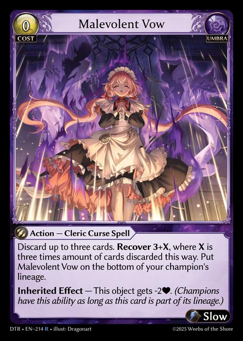 DTR-214 Malevolent Vow