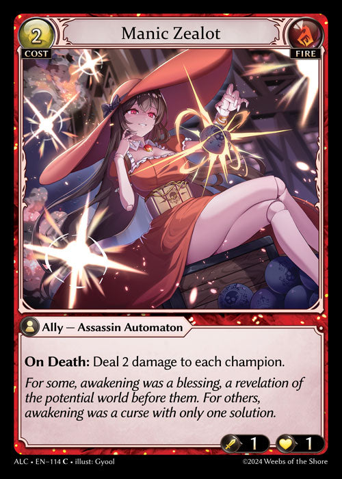 ALC-114 Manic Zealot