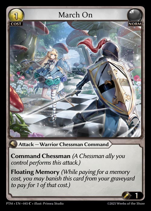 PTM-045 March On (Foil)