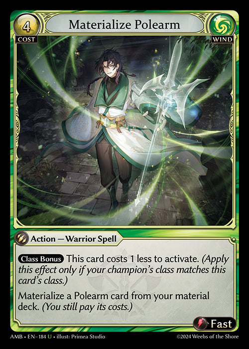 AMB-184 Materialize Polearm
