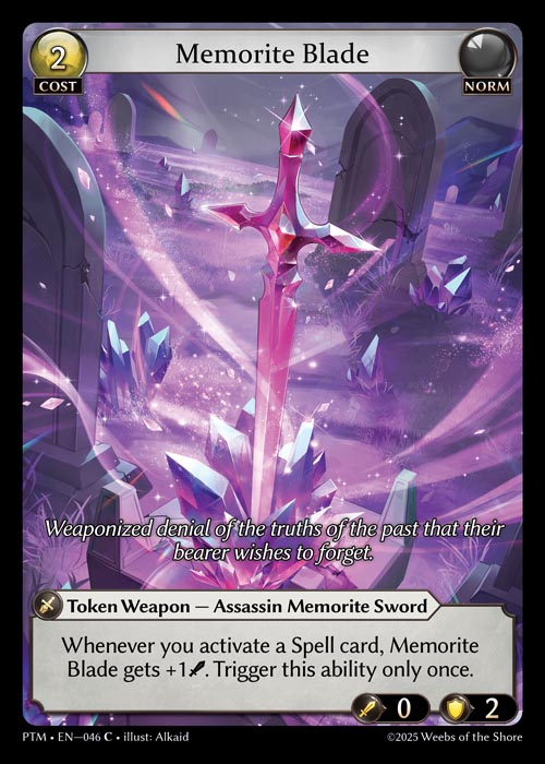 PTM-046 Memorite Blade (Foil)