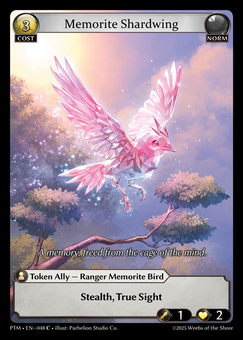 PTM-048 Memorite Shardwing (Foil)