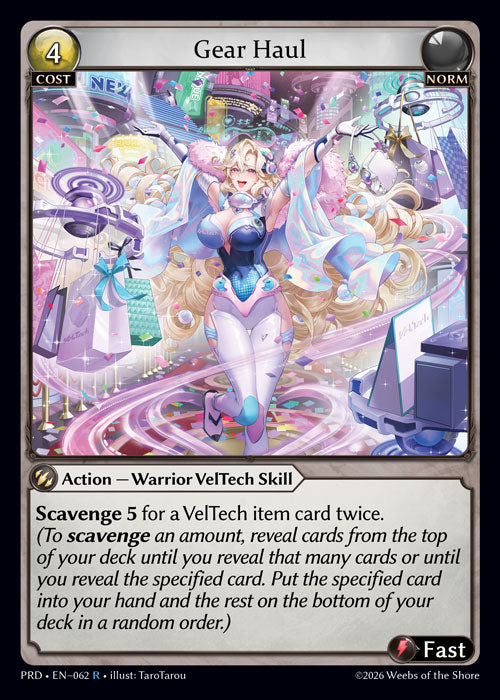 PRD-062 Gear Haul