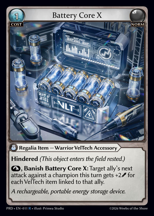 PRD-011 Battery Core X