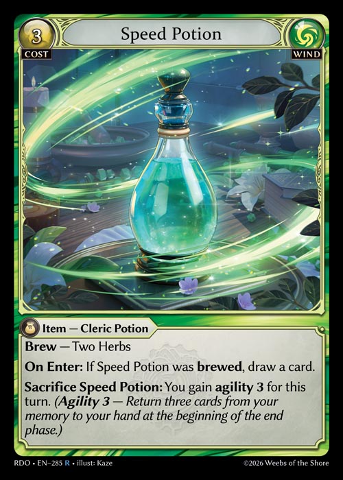 RDO-285 Speed Potion