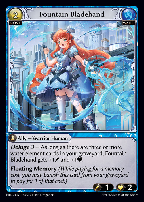 PRD-153 Fountain Bladehand