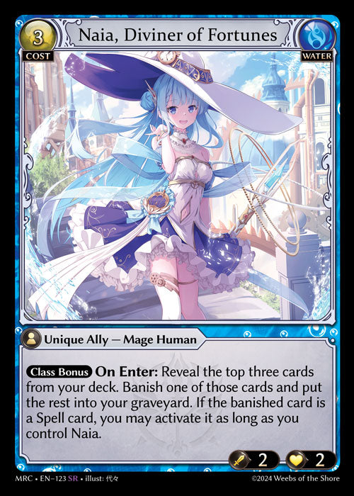 MRC-123 Naia, Diviner of Fortunes