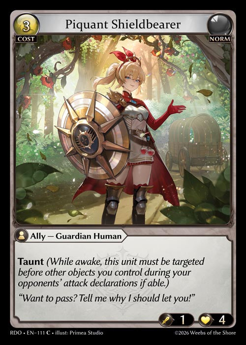 RDO-111 Piquant Shieldbearer