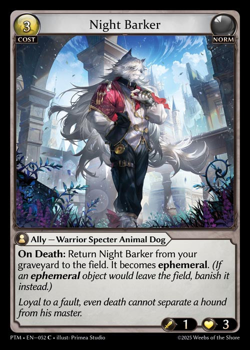 PTM-052 Night Barker (Foil)