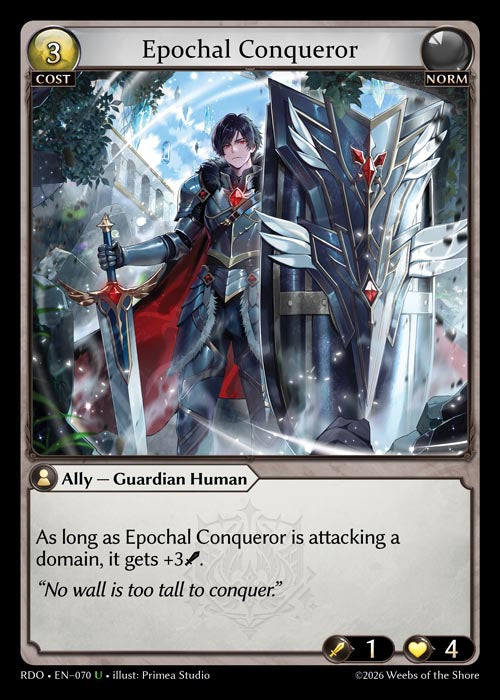 RDO-070 Epochal Conqueror