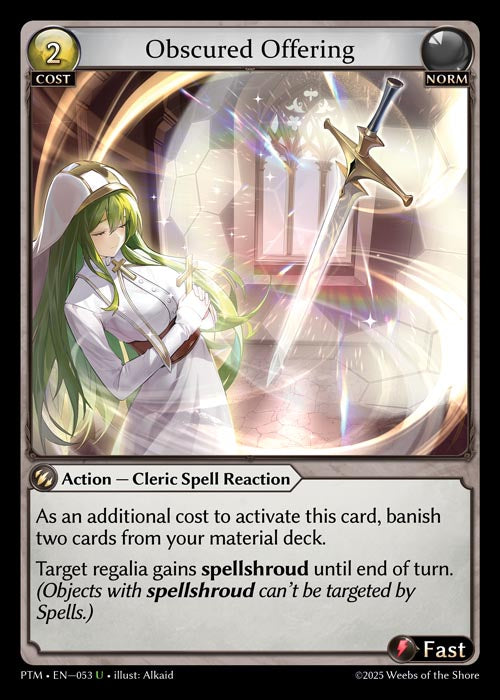 PTM-053 Obscured Offering (Foil)